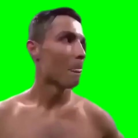 C羅 SIUUUU 綠幕